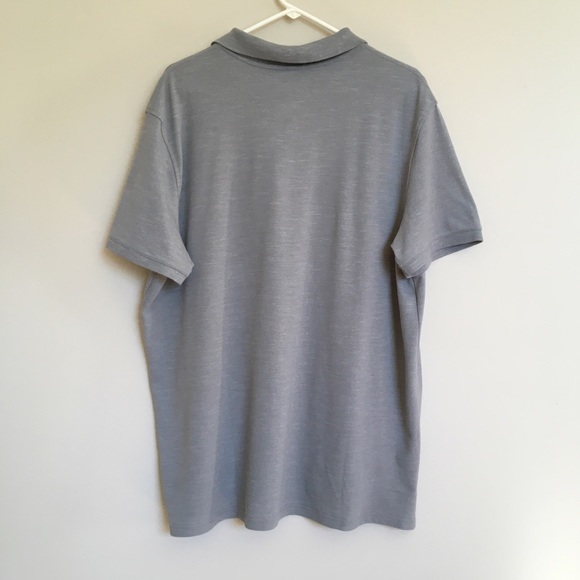 NWT Sonoma Supersoft Pique Polo / XXL Koala Grey Button Polo Shirt - Picture 5 of 8